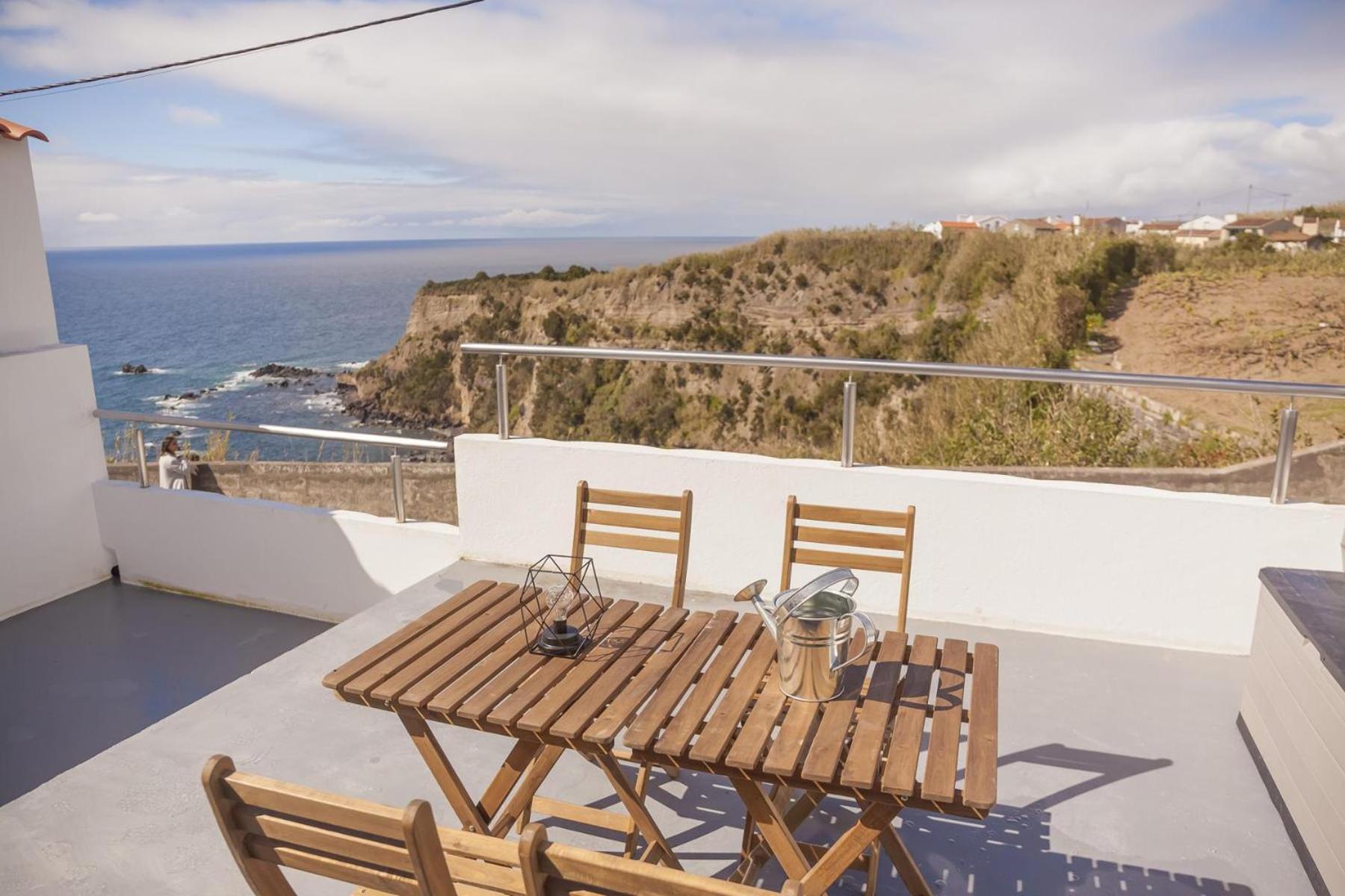 Villa Água de Alto Terrace House Esterno foto